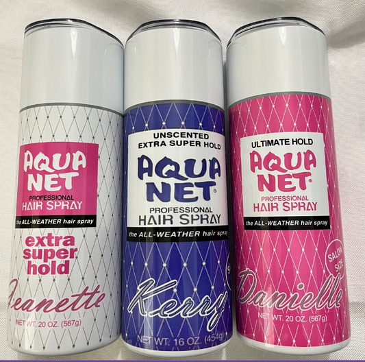 Aqua Net hairspray